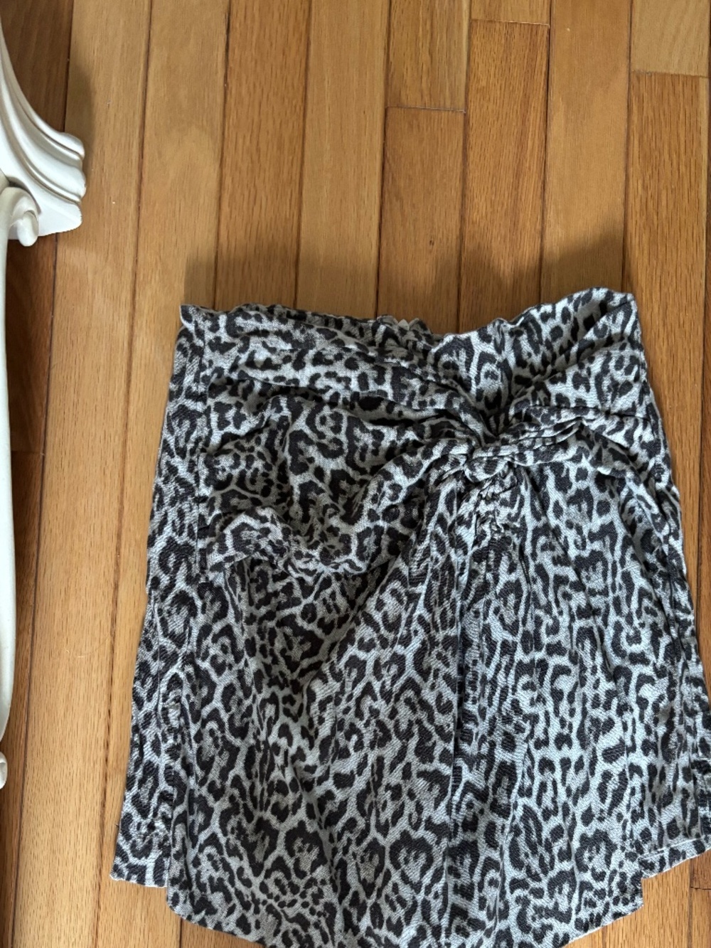 Stradivarius Leopard Print Skort